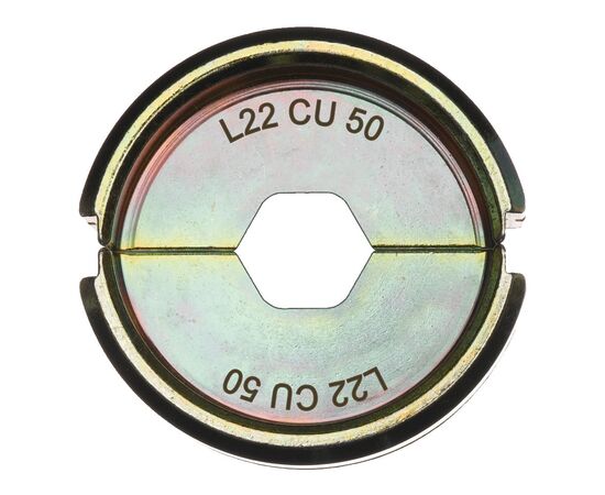 Сменная матрица для опрессовки медных кабельных наконечников и коннекторов Milwaukee L22 CU 70 - 4932464491, фото 