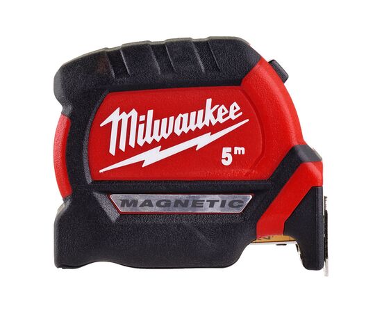 Рулетка с магнитом Milwaukee PREMIUM MAGNETIC GEN III 5m - 4932464599, фото 