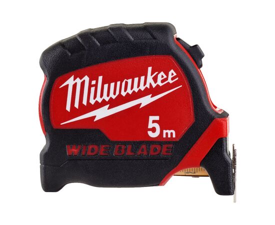 Рулетка с широким полотном Milwaukee PREMIUM WIDE BLADE 5m - 4932471815, Модель: PREMIUM WIDE BLADE 5m, фото 