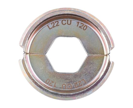 Сменная матрица для опрессовки медных кабельных наконечников и коннекторов Milwaukee L22 CU 120 - 4932464493, фото 