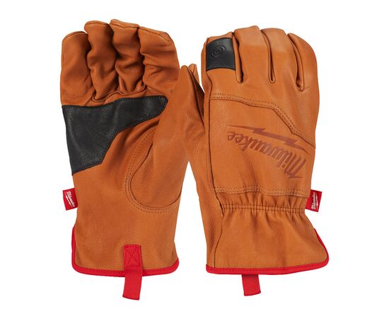 Кожаные перчатки Milwaukee Leather 9/L - 4932478124, Модель: Leather 9/L, Цвет: Черный, коричневый, фото 