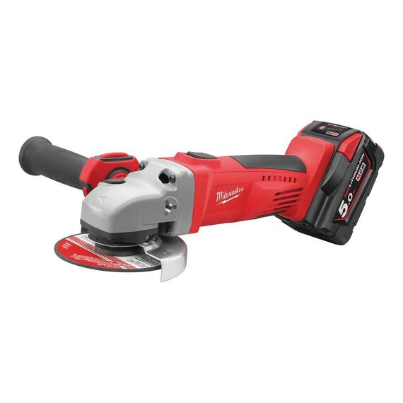 Аккумуляторная углошлифовальная машина Milwaukee HD28 AG125-502X - 4933448541, Модель: HD28 AG125-502X, внеший вид