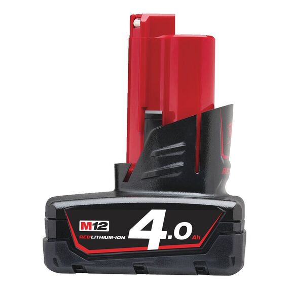 Аккумулятор Milwaukee M12 B4 - 4932430065, Модель: M12 B4, внеший вид