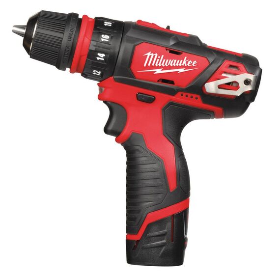 Аккумуляторная дрель-шуруповерт со сменным патроном Milwaukee M12 BDDXKIT-202C - 4933447773, внеший вид