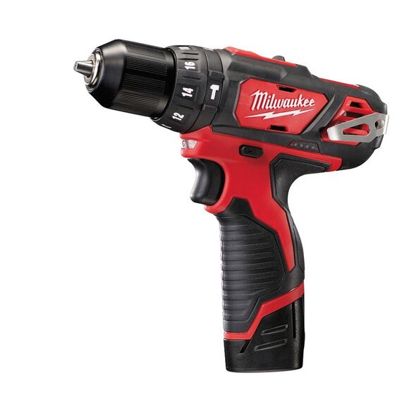 Аккумуляторная ударная дрель-шуруповерт Milwaukee M12 BPD-202C - 4933443889, внеший вид