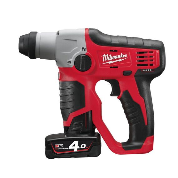 Аккумуляторный перфоратор Milwaukee M12 H-402C - 4933441164, Модель: M12 H-402C, внеший вид