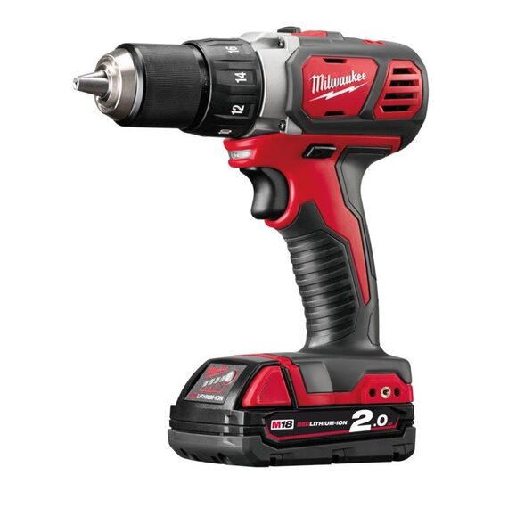 Аккумуляторная дрель-шуруповерт Milwaukee M18 BDD-202C - 4933443555, Модель: M18 BDD-202C, внеший вид