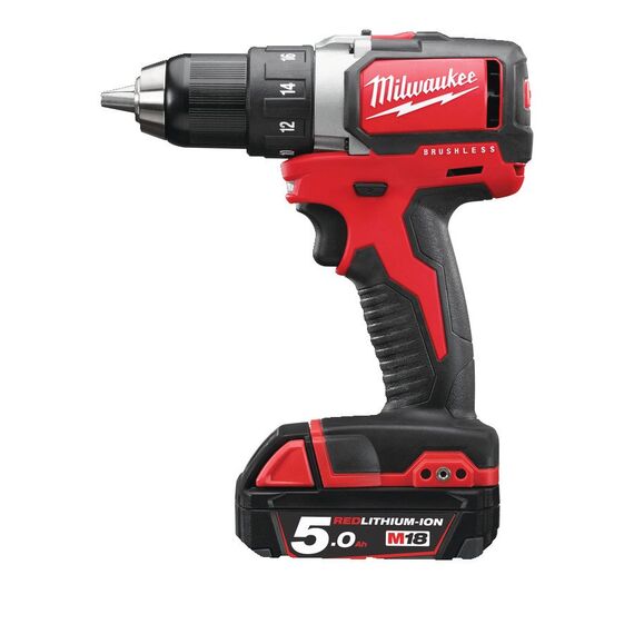 Аккумуляторная дрель-шуруповерт Milwaukee M18 BLDD-502C - 4933448458, Модель: M18 BLDD-502C, внеший вид