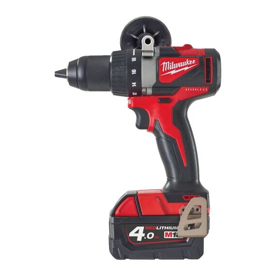 Аккумуляторная бесщеточная дрель-шуруповерт Milwaukee M18 BLDD2-402X - 4933464559, внеший вид
