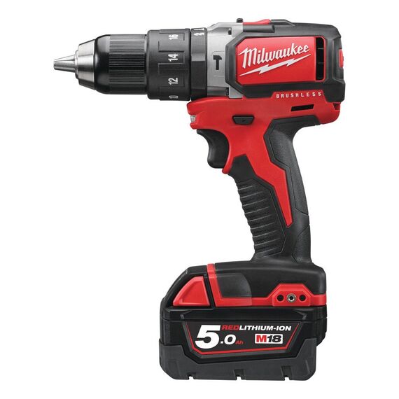 Аккумуляторная ударная дрель-шуруповерт Milwaukee M18 BLPD-502C - 4933448472, Модель: M18 BLPD-502C, внеший вид