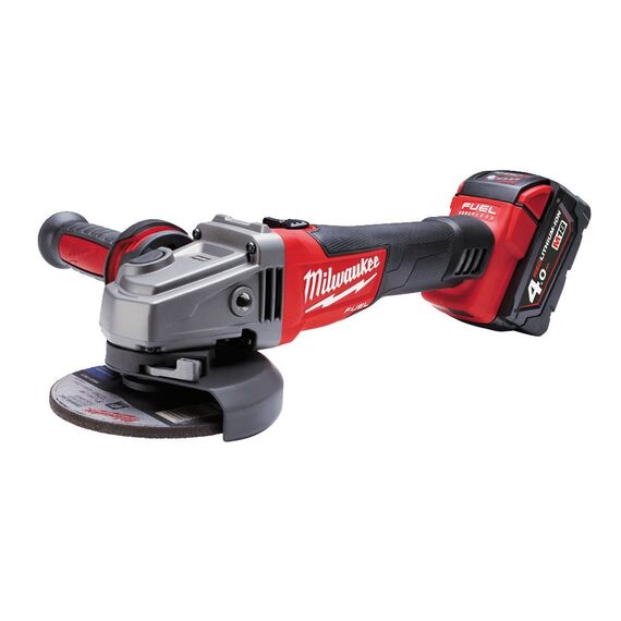 Аккумуляторная углошлифовальная машина Milwaukee M18 CAG115X-402C - 4933443955, внеший вид