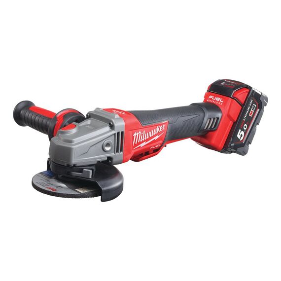 Аккумуляторная углошлифовальная машина Milwaukee M18 CAG115XPDB-502X - 4933451008, внеший вид