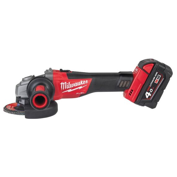 Аккумуляторная углошлифовальная машина Milwaukee M18 CAG125X-402C - 4933443950, внеший вид