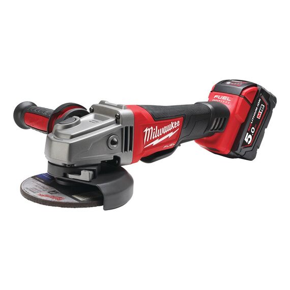 Аккумуляторная углошлифовальная машина Milwaukee M18 CAG125XPD-502C - 4933448200, внеший вид