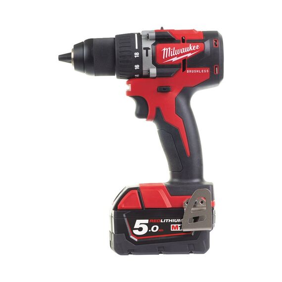 Аккумуляторная ударная дрель-шуруповерт Milwaukee M18 CBLPD-502C - 4933464558, внеший вид
