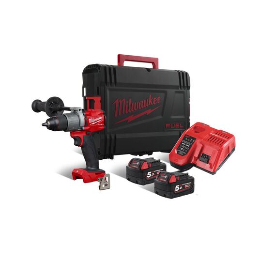 Аккумуляторная ударная дрель-шуруповерт Milwaukee M18 FPD2-502X - 4933464265, внеший вид