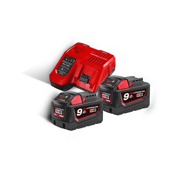 Энергокомплект Milwaukee M18 NRG-902 - 4933451422, Модель: M18 NRG-902, внеший вид