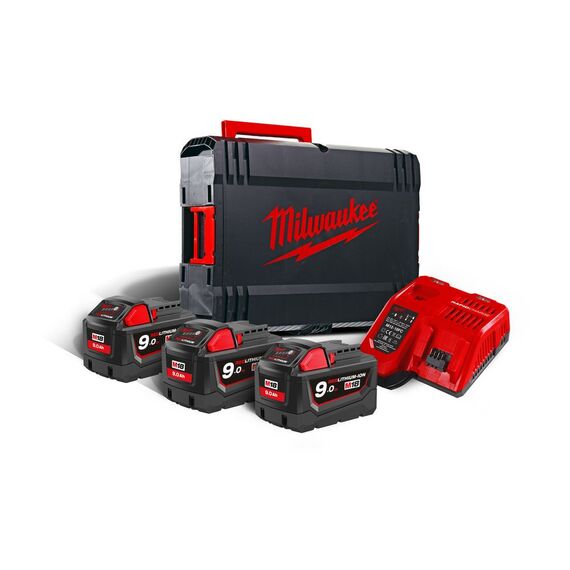 Энергокомплект Milwaukee M18 NRG-903X - 4933459224, Модель: M18 NRG-903X, внеший вид