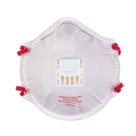 Респиратор Milwaukee FFP2 Respirator with Valve 10pc - 4932478548, внеший вид