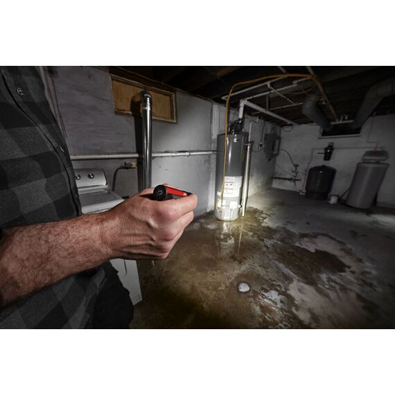 Фонарь 500 люмен с несъёмным аккумулятором заряжаемым через USB Milwaukee IR FL500 - 4933478586, внеший вид, изображение 12