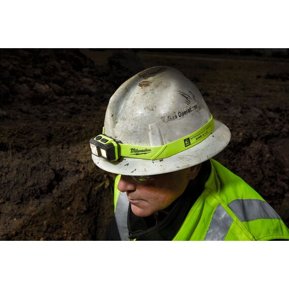 Безопасный налобный фонарь на батарейках Milwaukee ISHL-LED - 4933478112, внеший вид, изображение 10