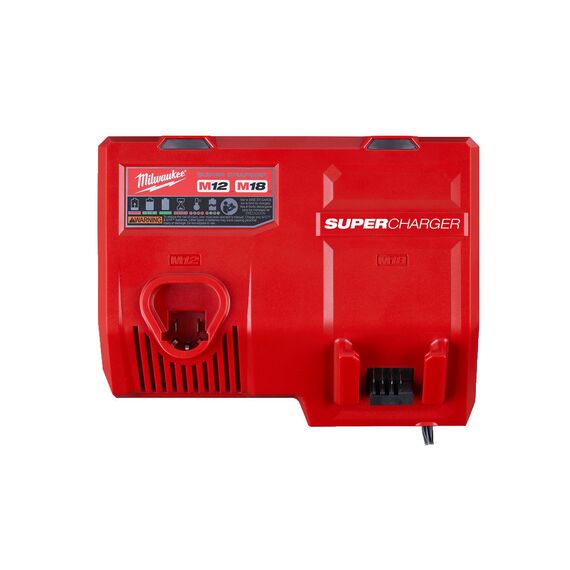 Сверхбыстрое зарядное устройство Milwaukee M12-18SC - 4932471736, Модель: M12-18SC, внеший вид, изображение 2