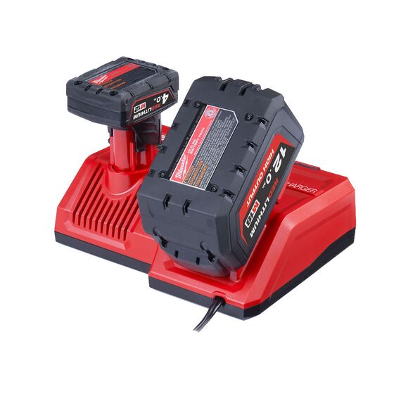 Сверхбыстрое зарядное устройство Milwaukee M12-18SC - 4932471736, Модель: M12-18SC, внеший вид, изображение 3