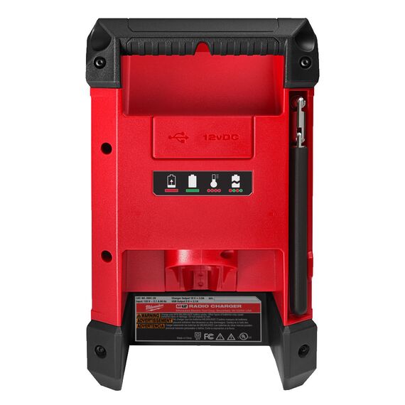 Радио DAB+ / зарядное устройство Milwaukee M12™ RCDAB+-0 - 4933472115, внеший вид, изображение 8