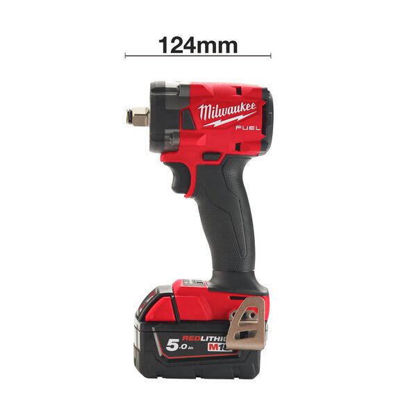 Аккумуляторный импульсный гайковерт Milwaukee M18 FIW2F12-502X - 4933478445, внеший вид, изображение 3