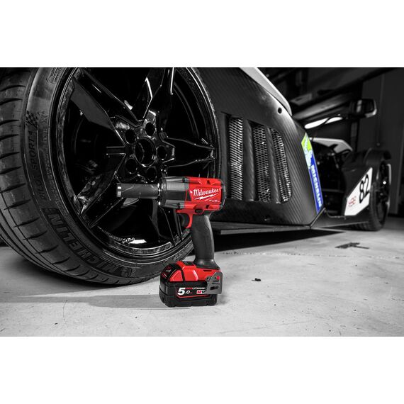 Аккумуляторный импульсный гайковерт Milwaukee M18 FMTIW2F12-502X - 4933478450, Модель: M18 FMTIW2F12-502X, фото, изображение 3 Аккумуляторный импульсный гайковерт Milwaukee M18 FMTIW2F12-502X - 4933478450, Модель: M18 FMTIW2F12-502X, внеший вид, изображение 3