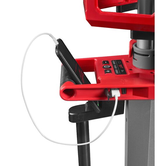 Высокомощная мачта освещения / зарядное устройство Milwaukee M18 HOSALC-0 - 4933478116, внеший вид, изображение 13