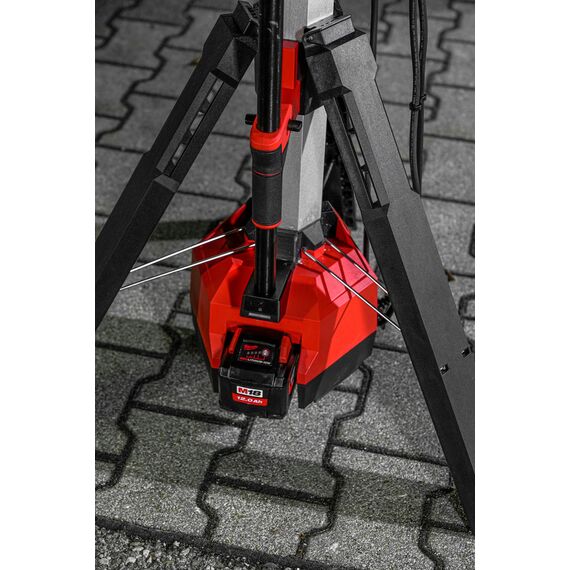 Высокомощная мачта освещения / зарядное устройство Milwaukee M18 HOSALC-0 - 4933478116, внеший вид, изображение 16