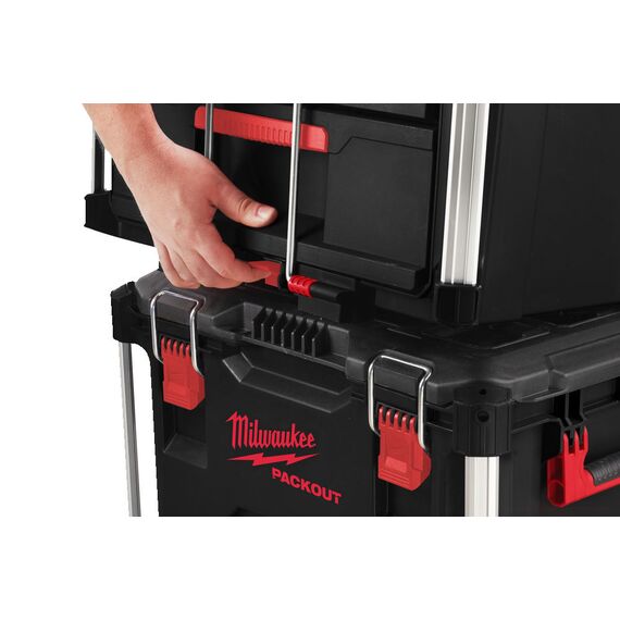 Кейс с выдвижными ящиками Milwaukee Packout 2 Drawer Tool Box - 4932472129, Модель: Packout 2 Drawer Tool Box, внеший вид, изображение 3
