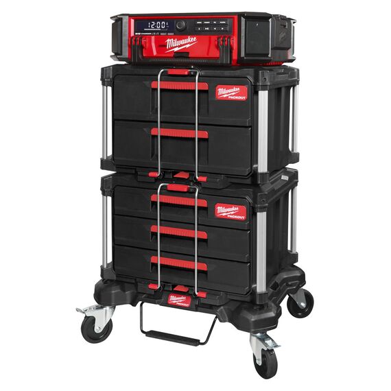 Кейс с выдвижными ящиками Milwaukee Packout 3 Drawer Tool Box - 4932472130, Модель: Packout 3 Drawer Tool Box, внеший вид, изображение 9