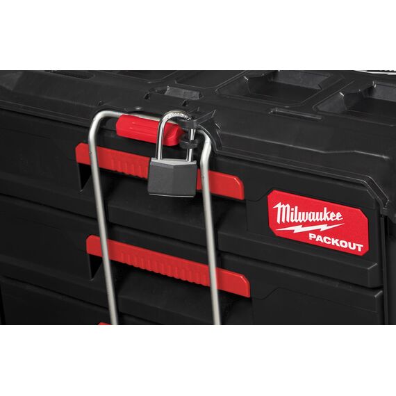 Кейс с выдвижными ящиками Milwaukee Packout 3 Drawer Tool Box - 4932472130, Модель: Packout 3 Drawer Tool Box, внеший вид, изображение 6