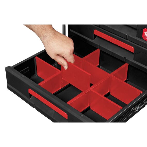 Кейс с выдвижными ящиками Milwaukee Packout 3 Drawer Tool Box - 4932472130, Модель: Packout 3 Drawer Tool Box, внеший вид, изображение 5