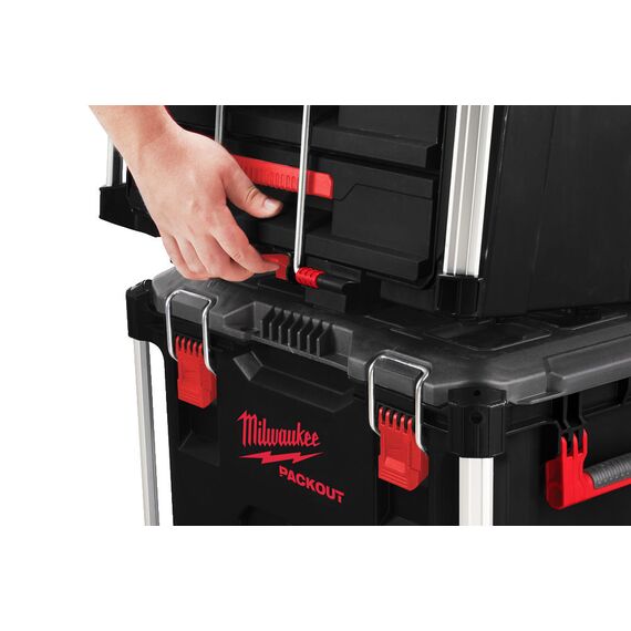 Кейс с выдвижными ящиками Milwaukee Packout 3 Drawer Tool Box - 4932472130, Модель: Packout 3 Drawer Tool Box, внеший вид, изображение 3