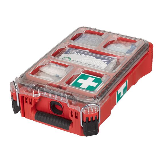 Аптечка Milwaukee Packout First Aid Kit DIN 13157 - 4932478879, Модель: Packout First Aid Kit DIN 13157, внеший вид