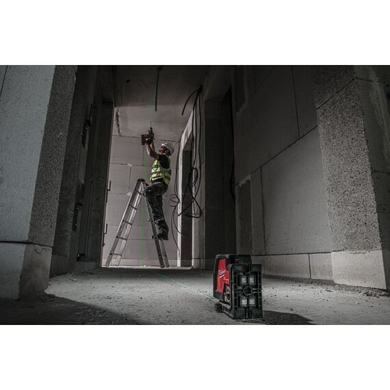 Аккумуляторный лазерный нивелир Milwaukee L4 CLL-301C - 4933478098, Модель: L4 CLL-301C, внеший вид, изображение 11