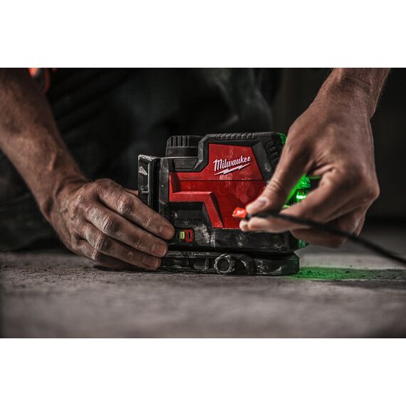 Аккумуляторный лазерный нивелир Milwaukee L4 CLLP-301C - 4933478099, Модель: L4 CLLP-301C, внеший вид, изображение 20