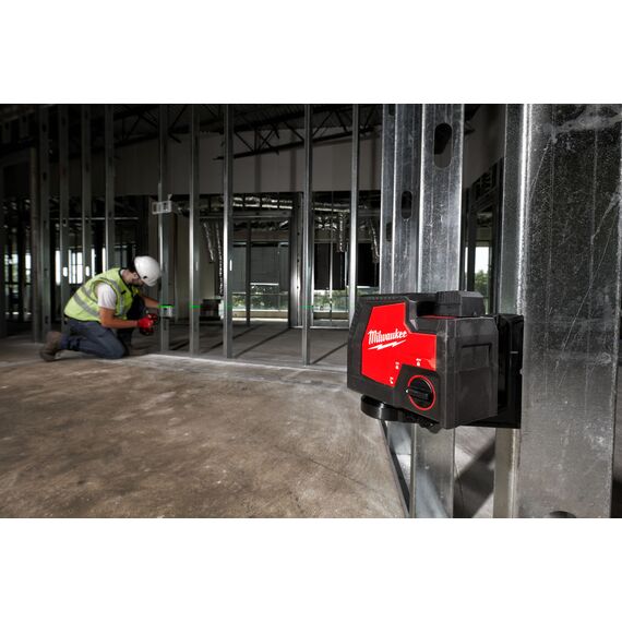 Аккумуляторный лазерный нивелир Milwaukee L4 CLLP-301C - 4933478099, Модель: L4 CLLP-301C, внеший вид, изображение 11