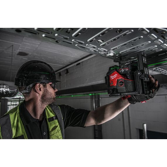 Аккумуляторный лазерный нивелир Milwaukee M12 3PL-401C - 4933478246, внеший вид, изображение 27