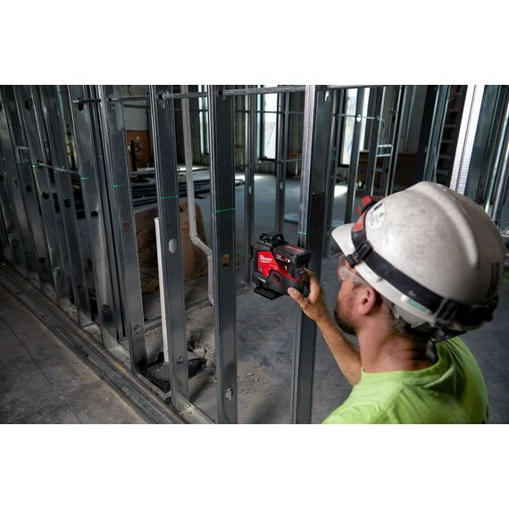 Аккумуляторный лазерный нивелир Milwaukee M12 3PL-401C - 4933478246, внеший вид, изображение 7