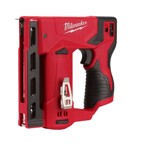 Аккумуляторный степлер Milwaukee M12 BST-0 - 4933459634, Модель: M12 BST-0, фото, изображение 2 Аккумуляторный степлер Milwaukee M12 BST-0 - 4933459634, Модель: M12 BST-0, внеший вид, изображение 2
