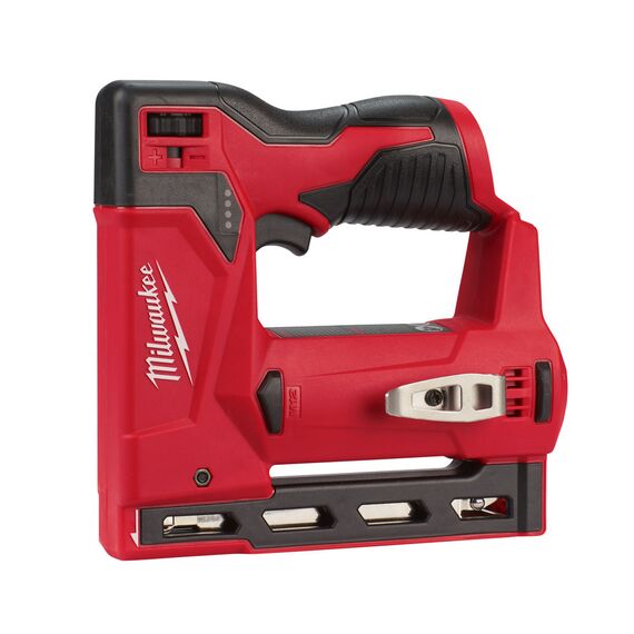 Аккумуляторный степлер Milwaukee M12 BST-0 - 4933459634, Модель: M12 BST-0, фото, изображение 4 Аккумуляторный степлер Milwaukee M12 BST-0 - 4933459634, Модель: M12 BST-0, внеший вид, изображение 4