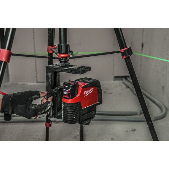 Аккумуляторный лазерный нивелир Milwaukee M12 CLLP-301C - 4933478100, Модель: M12 CLLP-301C, внеший вид, изображение 20
