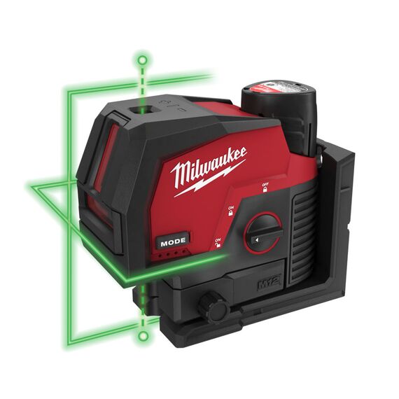 Аккумуляторный лазерный нивелир Milwaukee M12 CLLP-301C - 4933478100, Модель: M12 CLLP-301C, внеший вид, изображение 3