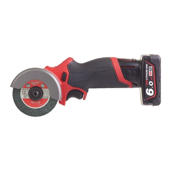 Субкомпактная многофункциональная отрезная машина Milwaukee M12 FCOT-622X - 4933464620, фото, изображение 4 Субкомпактная многофункциональная отрезная машина Milwaukee M12 FCOT-622X - 4933464620, внеший вид, изображение 4