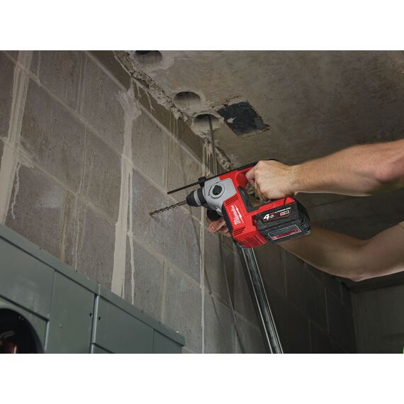 Аккумуляторный перфоратор Milwaukee M18 BH-0X - 4933459542, фото, изображение 7 Аккумуляторный перфоратор Milwaukee M18 BH-0X - 4933459542, внеший вид, изображение 7