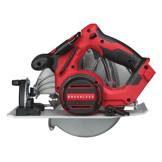 Аккумуляторная циркулярная пила по дереву и пластику Milwaukee M18 BLCS66-0X - 4933464589, Модель: M18 BLCS66-0X, фото, изображение 3 Аккумуляторная циркулярная пила по дереву и пластику Milwaukee M18 BLCS66-0X - 4933464589, Модель: M18 BLCS66-0X, внеший вид, изображение 3